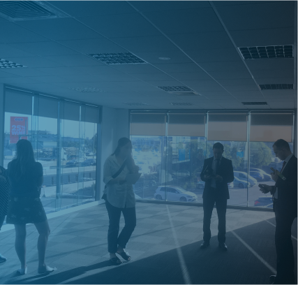 UDEC team in the office
